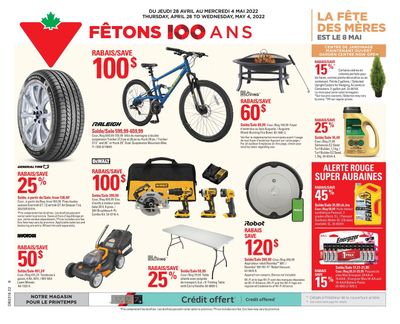 Canadian Tire (QC) Flyer April 28 to May 4 Canadian Tire (QC) Flyer April 28 to May 4