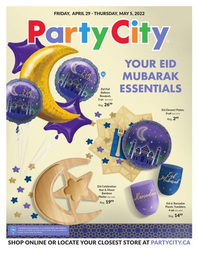 Party City Flyer April 29 to May 5