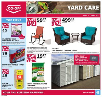 Co-op (West) Home Centre Flyer April 28 to May 4