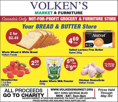Volken's Market & Furniture Flyer April 27 to May 3