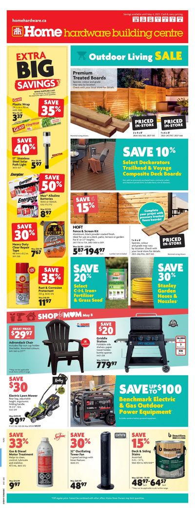 Home Hardware Building Centre (AB) Flyer April 28 to May 4