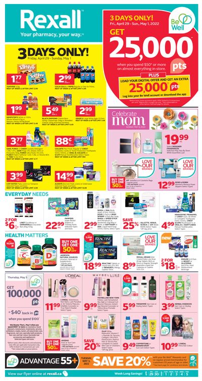 Rexall (ON) Flyer April 29 to May 5