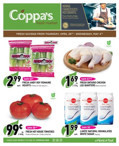 Coppa's Fresh Market Flyer April 28 to May 4