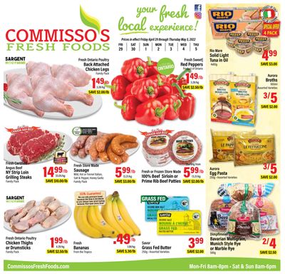 Commisso's Fresh Foods Flyer April 29 to May 5