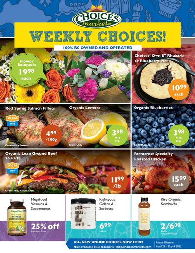 Choices Market Flyer April 28 to May 4