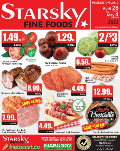 Starsky Foods Flyer April 28 to May 4