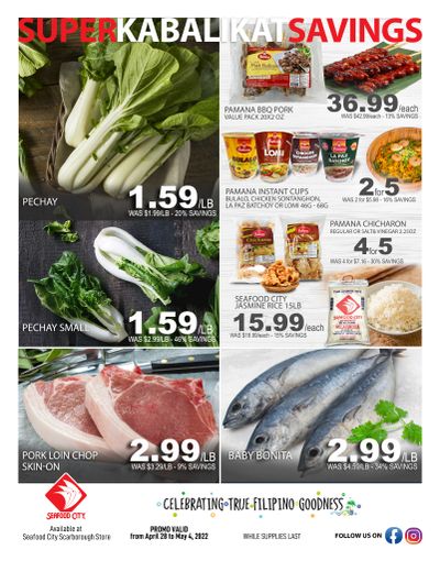 Seafood City Supermarket (ON) Flyer April 28 to May 4