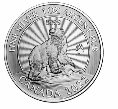 Royal Canadian Mint New Coins: The Majestic Polar Bear + Discovering Dinosaurs: Mercury’s Horned Face