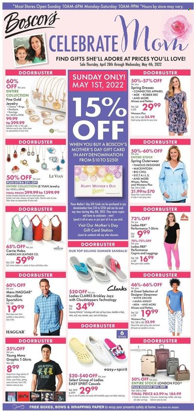 Boscov's (CT, DE, MD, NJ, NY, PA) Weekly Ad Flyer April 28 to May 5