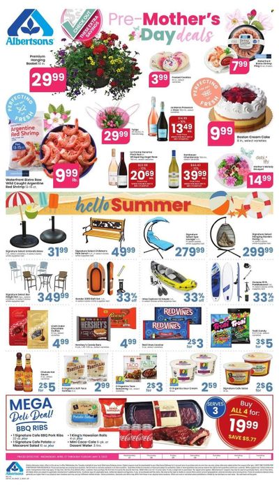 Albertsons (CA, ID, LA, MT, OR, TX, WA) Weekly Ad Flyer April 28 to May 5
