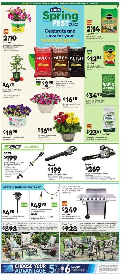 Lowe's Weekly Ad Flyer April 28 to May 5