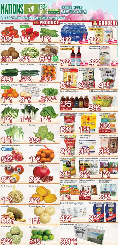 Nations Fresh Foods (Hamilton) Flyer April 29 to May 5
