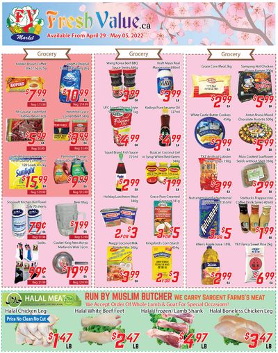 Fresh Value Flyer April 29 to May 5