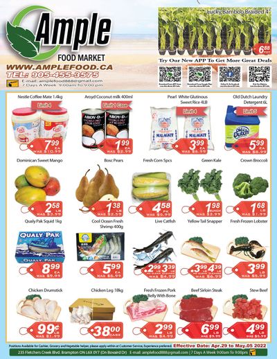 Ample Food Market (Brampton) Flyer April 29 to May 5