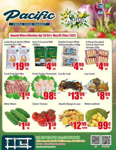 Pacific Fresh Food Market (North York) Flyer April 29 to May 5