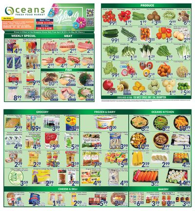 Oceans Fresh Food Market (Brampton) Flyer April 29 to May 5