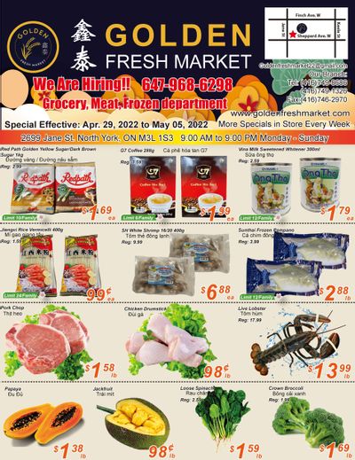 Golden Fresh Market Flyer April 29 to May 5