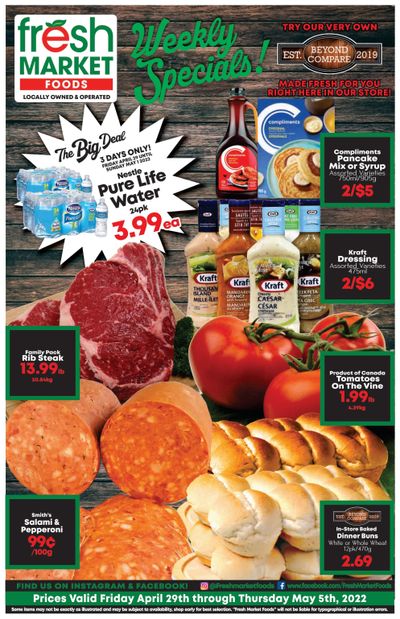 Fresh Market Foods Flyer April 29 to May 5