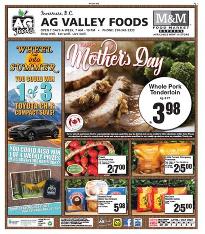 AG Foods Flyer April 29 to May 5