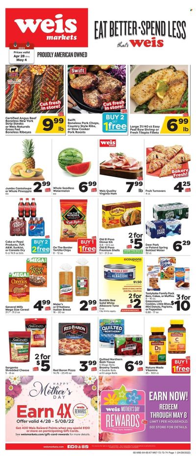 Weis (MD, NY, PA) Weekly Ad Flyer April 29 to May 6