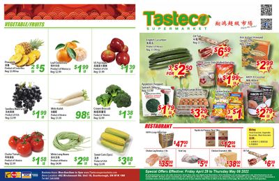 Tasteco Supermarket Flyer April 29 to May 5