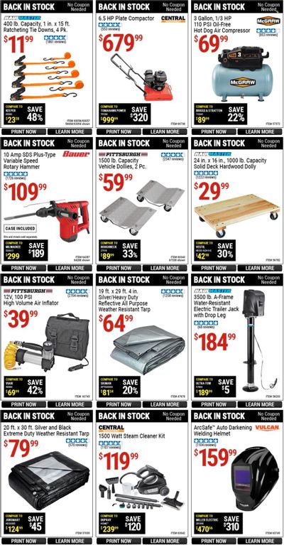 Harbor Freight Weekly Ad Flyer April 30 to May 7