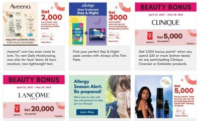 Shoppers Drug Mart Canada: Current In-Store PC Optimum Offers