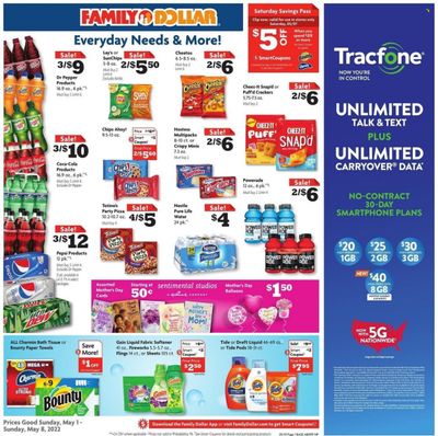 Family Dollar Weekly Ad Flyer May 1 to May 8