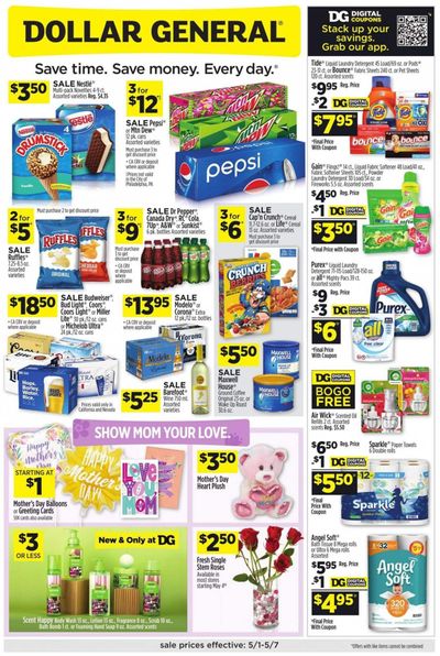 Dollar General Weekly Ad Flyer May 1 to May 8