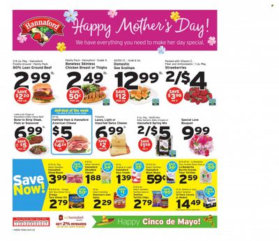 Hannaford (ME) Weekly Ad Flyer May 1 to May 8