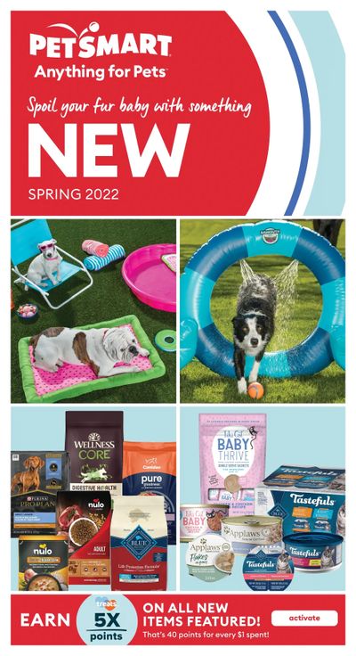 PetSmart Spoil Your Fur Baby With Something New Flyer May 2 to 29