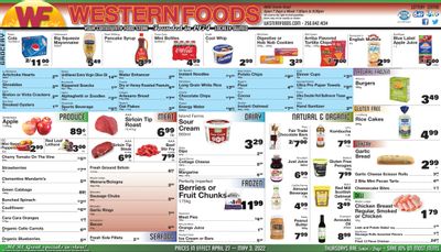Western Foods Flyer April 27 to May 3