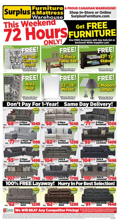 Surplus Furniture & Mattress Warehouse (Sydney) Flyer May 2 to 8