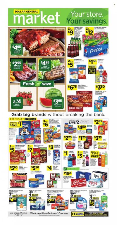 Dollar General (TN) Weekly Ad Flyer May 2 to May 9