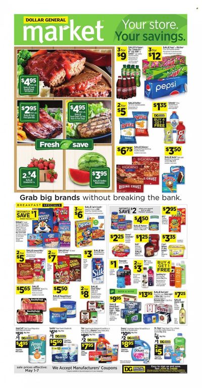 Dollar General (FL) Weekly Ad Flyer May 2 to May 9