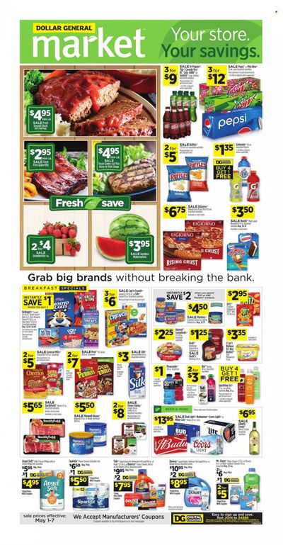 Dollar General (SC) Weekly Ad Flyer May 2 to May 9