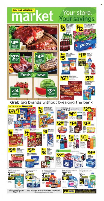 Dollar General (OK) Weekly Ad Flyer May 2 to May 9
