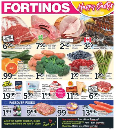 Fortinos Flyer April 2 to 8