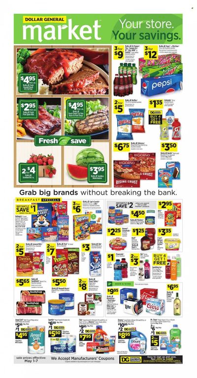 Dollar General (VA) Weekly Ad Flyer May 2 to May 9