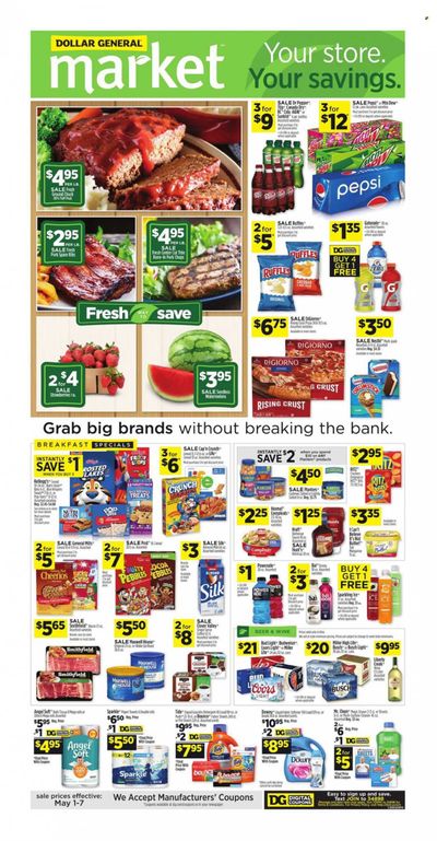 Dollar General (OH) Weekly Ad Flyer May 2 to May 9 Dollar General (OH) Weekly Ad Flyer May 2 to May 9