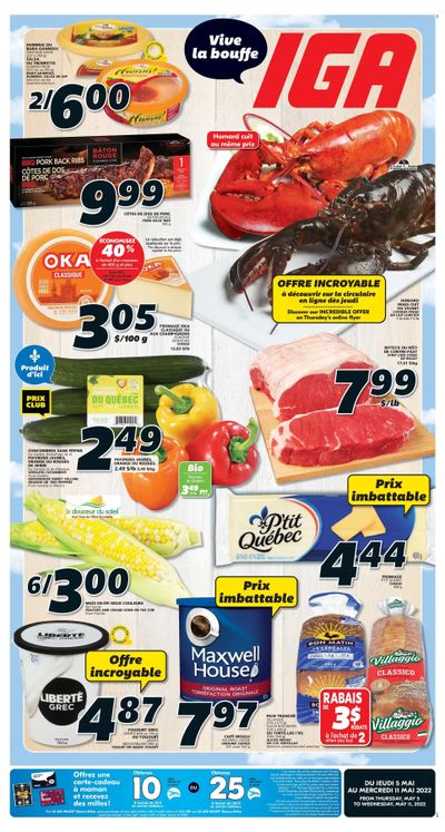 IGA (QC) Flyer May 5 to 11