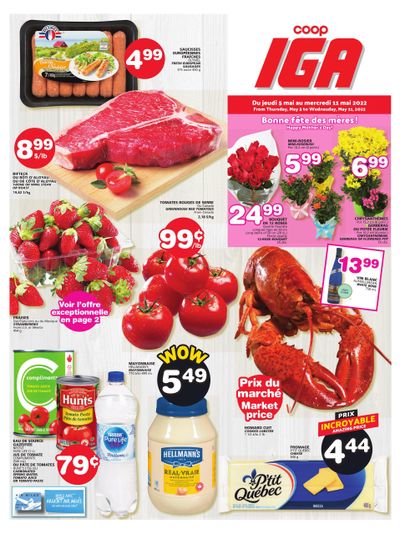 Coop IGA Flyer May 5 to 11