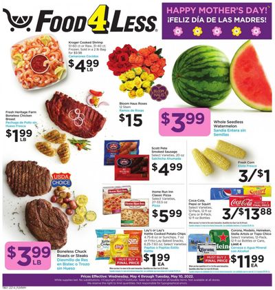 Food 4 Less (IL) Weekly Ad Flyer May 3 to May 10