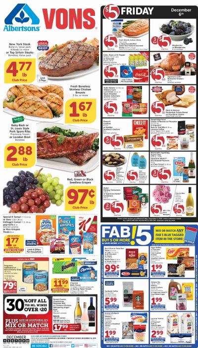Vons Weekly Ad Flyer May 3 to May 10
