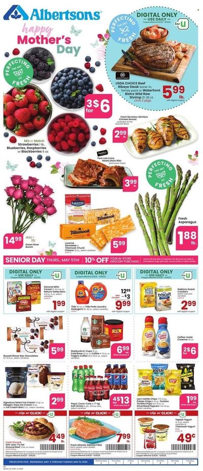 Albertsons (CA, ID, LA, MT, OR, TX, WA) Weekly Ad Flyer May 3 to May 10