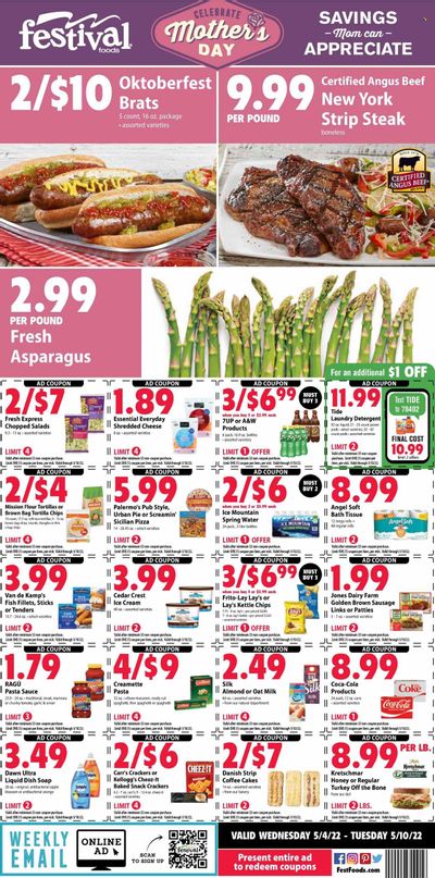 Festival Foods (WI) Weekly Ad Flyer May 3 to May 10