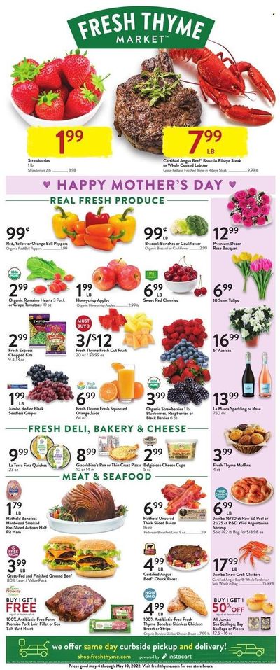 Fresh Thyme Weekly Ad Flyer May 3 to May 10