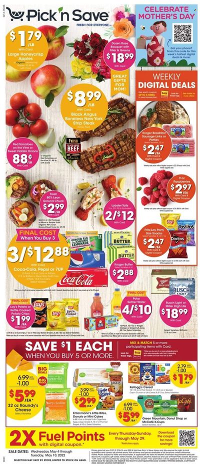Pick ‘n Save (WI) Weekly Ad Flyer May 3 to May 10