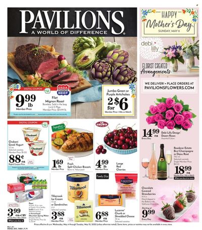 Pavilions (CA) Weekly Ad Flyer May 3 to May 10