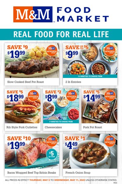 M&M Food Market (Atlantic & West) Flyer May 5 to 11